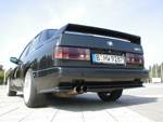 Heckansicht mit G-Power-Auspuffanlage