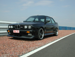 Der M3 in Fahrt auf der Geraden