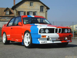 PoloWRCs Rallye-M3 in M-Farben-Lackierung
