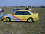 Seitenansicht auf dem Treffen-Gelände