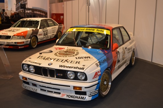 BMW M3 Gruppe A neben Audi V8 quattro DTM