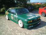 3. s14.de-Treffen Düderode 2003: der originale Diebels-Alt-DTM-M3 von KK Automobile in Grün-Weiß