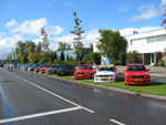 S14-Treffen in Holland: M3-Reihe am Straßenrand nach dem Regen